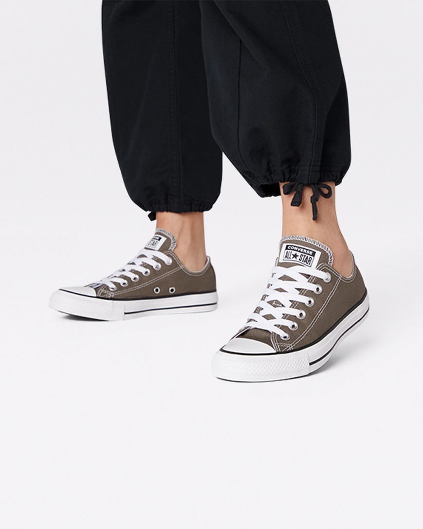 Women's Converse Chuck Taylor All Star Classic Low Top Shoes Deep Grey | AU E0938U